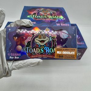 TOAD'S ROAD SHROOM CHOCOLATE BAR 4G